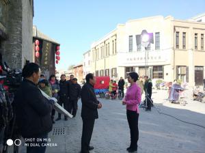 張存有受邀中央電視臺(tái)拍攝百年老店鋪、讓大家記住鄉(xiāng)愁